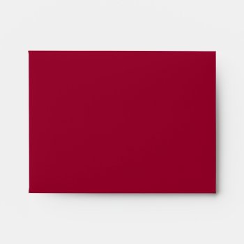 Red Black Linen Rsvp Envelopes by decembermorning at Zazzle