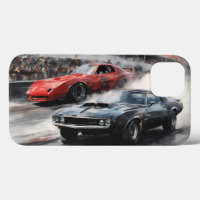 Red & Black Muscle cars 