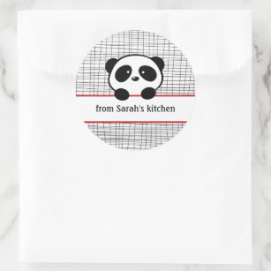 Sleepy Panda Sticker  Black and white stickers, Panda, Macbook decal  stickers