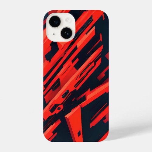 RedBlack Phone Case Abstract 7
