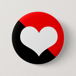 Red & Black Pinback Button