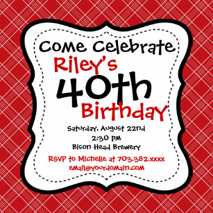 red and black 40th