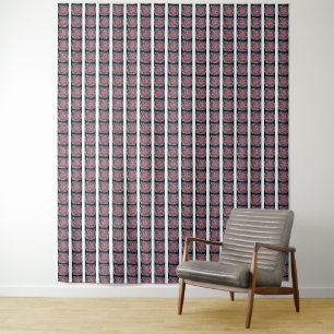 RED,BLACK,ROSE,CUTE MODERN TAPESTRY