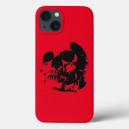 Red Black Skull Tough Xtreme iPhone 6 Case