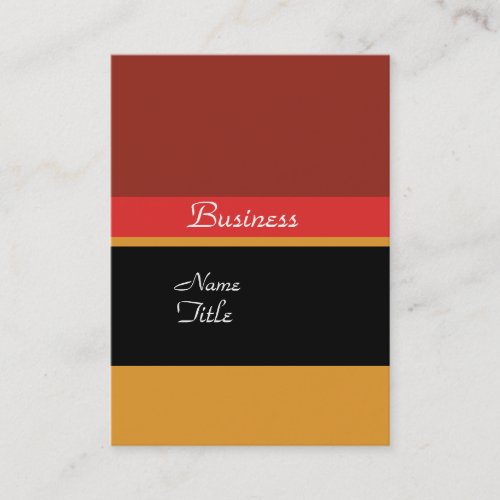 Red Gold Black  Colors Trendy Business Card Business Card Templates