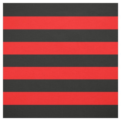 Red/Black Stripes Fabric