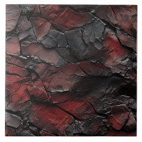 Red & Black Textured Slate