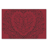 15 SHEETS VALENTINE RED HEART TISSUE PAPER~20x30~15 HEART-LOVE TISSUE  PAPER