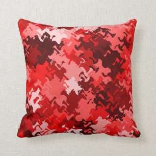 Red/Black/White Abstract 5in1 Cushion 2, see notes