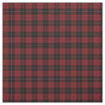 Red Black White Plaid Fabric