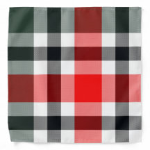  Red, Black, White Tartan Plaid Pattern