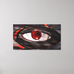 Red & Black Wraped canvas
