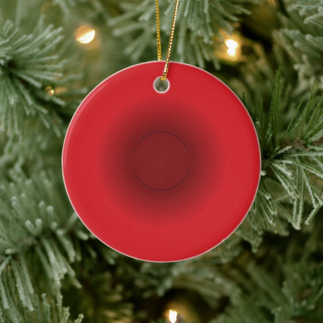 Red Blood Cell Ceramic Ornament (Tree)
