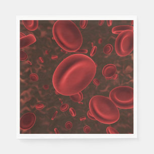 Red Blood Cells Microscopic Napkins