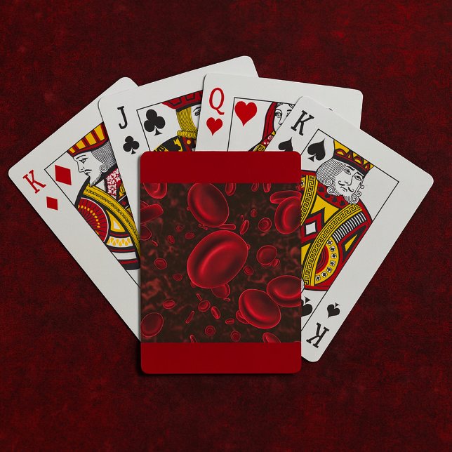 Red Blood Cells Microscopic Poker Cards (Creator Uploaded)