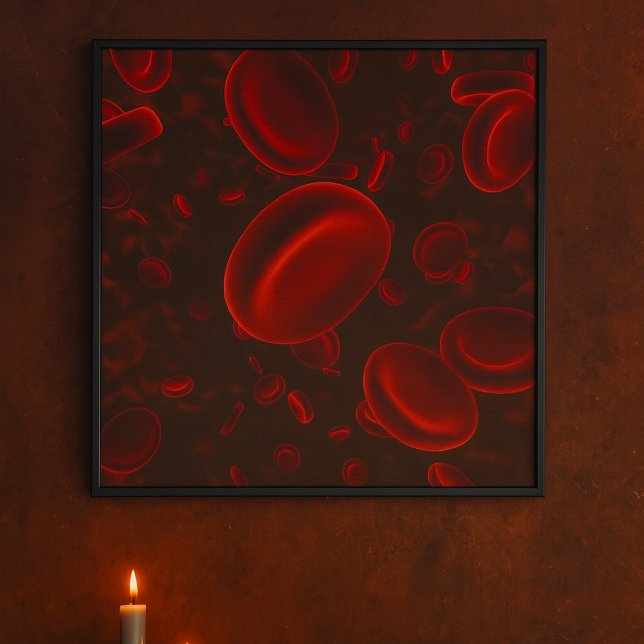 Red Blood Cells Microscopic Poster (Creator Uploaded)