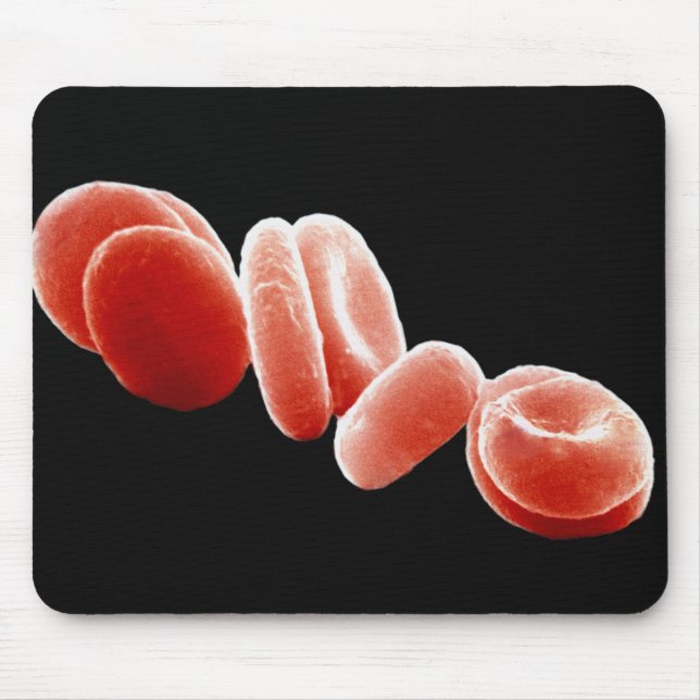 Red Blood Cells Mouse Pad (Front)