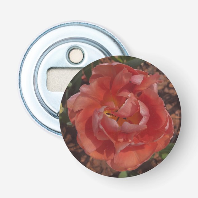 red blossom  bottle opener (Front)