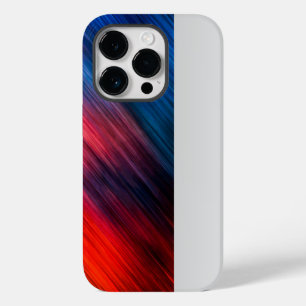 Red blue Abstract Case-Mate iPhone 14 Pro Case