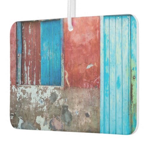 Red blue and grey wall door and window air freshener