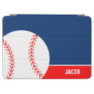 Red Blue Baseball Personalized Kids iPad Air Cover Red Blue Baseball Personalized Kids iPad Air Cover