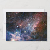 Red & Blue Carina Nebula Hubble Telescope (Front)