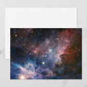 Red & Blue Carina Nebula Hubble Telescope (Front/Back)