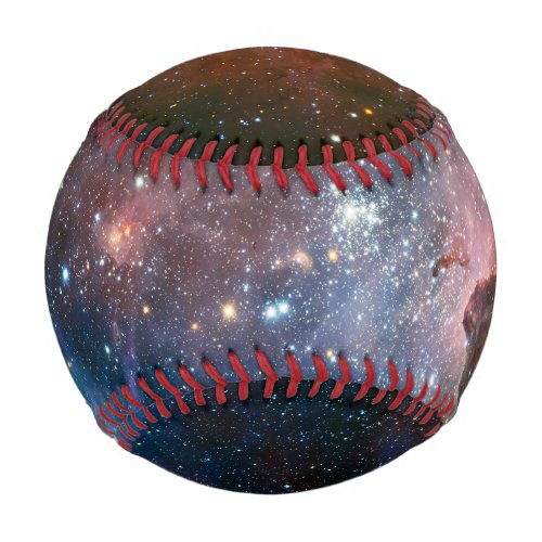 Red  Blue Carina Nebula Hubble Telescope Baseball
