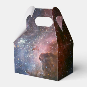 Red & Blue Carina Nebula Hubble Telescope Favor Boxes