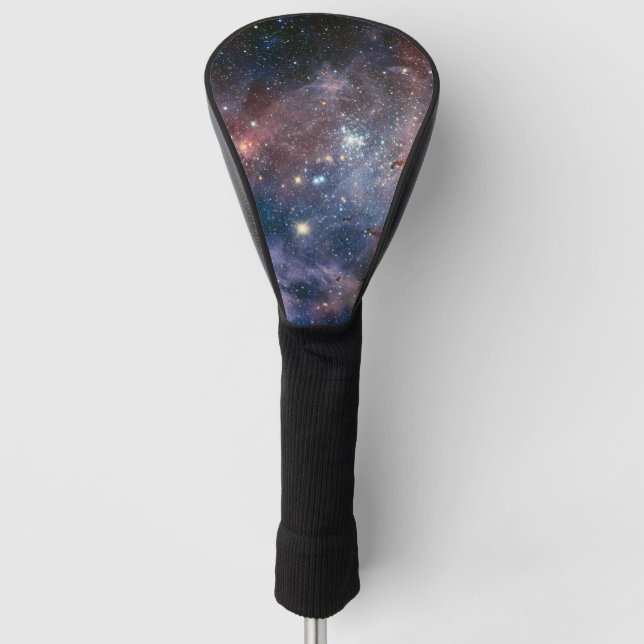 Red & Blue Carina Nebula Hubble Telescope Golf Head Cover (Front)