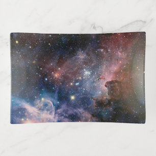 Red & Blue Carina Nebula Hubble Telescope Trinket Tray