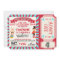 Red Blue Circus Ticket  Birthday Invitation
