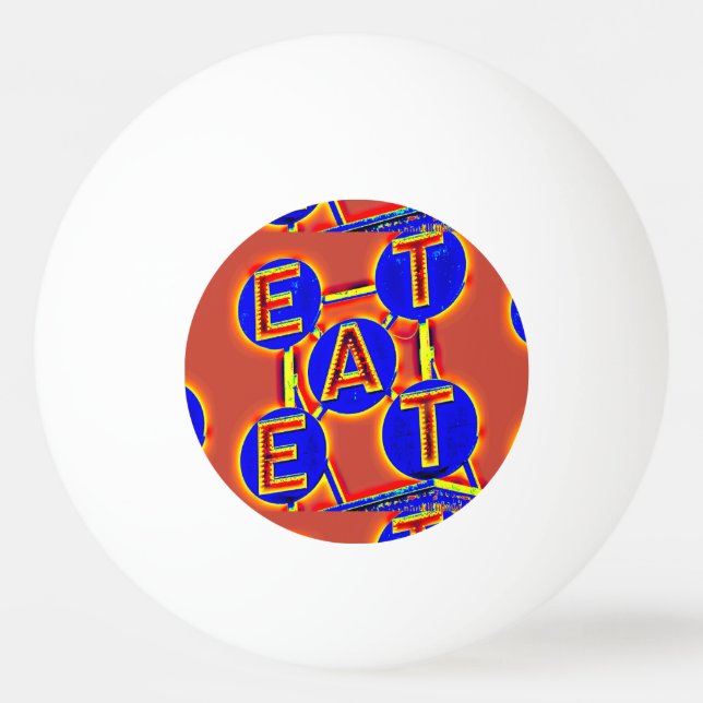 red/blue eat ping pong ball (Front)