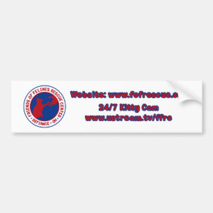 Red/Blue FFRC Bumper Sticker