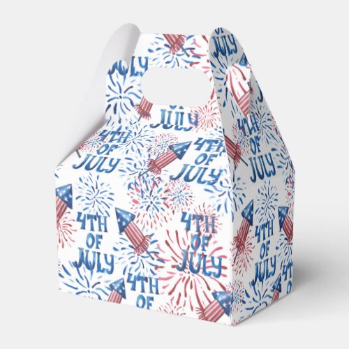 Red Blue Fireworks Firecracker 4th of July Favor Box - Red Blue Fireworks Firecracker 4th of July Favor Box 
Message me if you need any changes