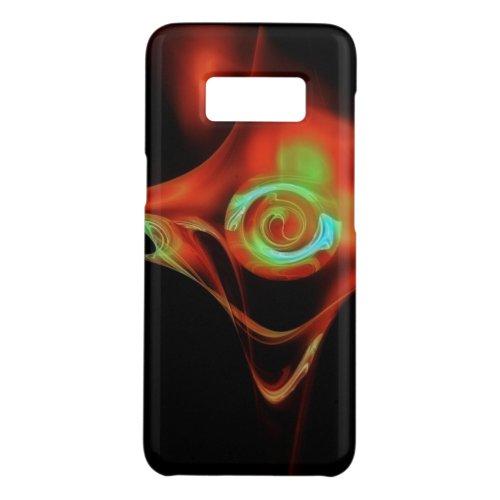 RED BLUE FRACTAL ROSE Case_Mate SAMSUNG GALAXY S8 CASE