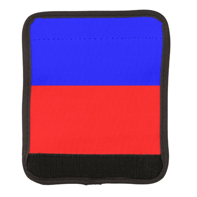 Red & Blue Luggage Handle Wrap (Front)