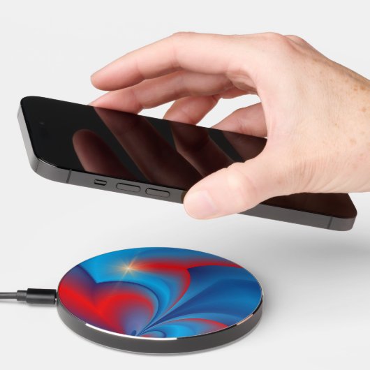 Red-Blue Rays Wireless Charger (Hand)