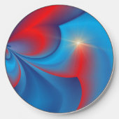Red-Blue Rays Wireless Charger (Front)