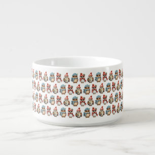 Red blue Red Owls Bowl