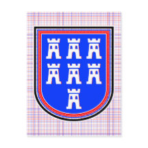 Red Blue Saxonian Sign