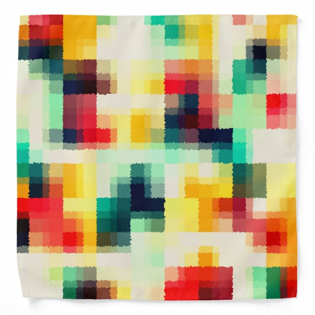 Red Blue Yellow Bandana (Front)