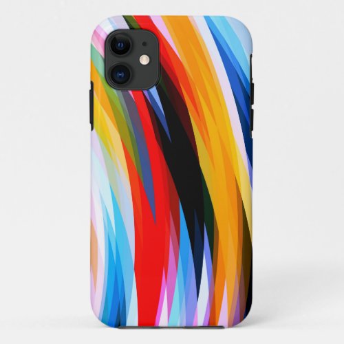 Red Blue Yellow Black iPhone 11 Case