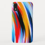 Red Blue Yellow Black iPhone XR Case