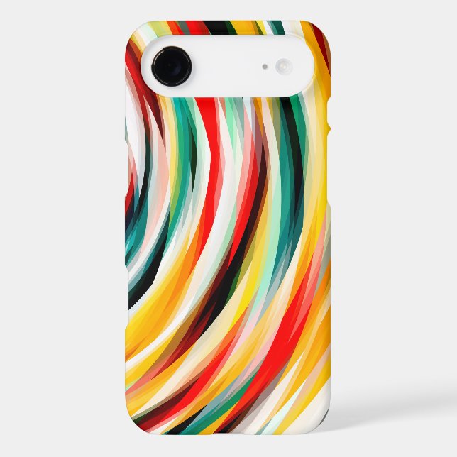 Red Blue Yellow Black Case-Mate iPhone Case (Back)