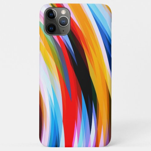 Red Blue Yellow Black iPhone 11 Pro Max Case