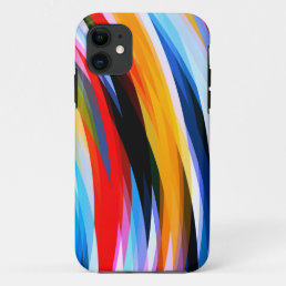 Red Blue Yellow Black iPhone 11 Case