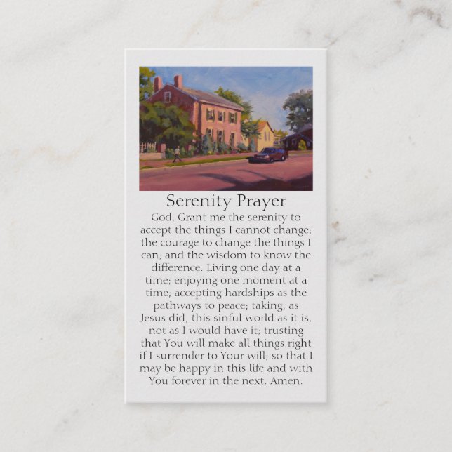 Red Blue Yellow Green Heartfelt Condolences Business Card (Front)