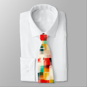 Red Blue Yellow  Neck Tie