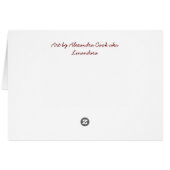 Red Boat in Mundesley, Norfolk (Back Horizontal)